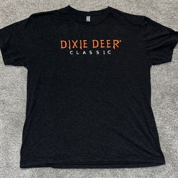 39th annual Dixie Deer Classic T-Shirt men’s soft blend XL hunting bow rifle - Picture 3 of 3